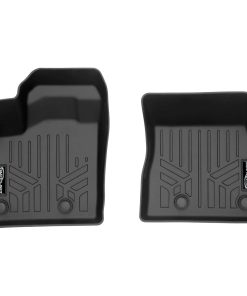 Set de tapetes de piso negros a medida para la primera