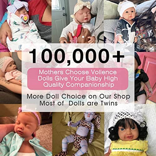 Muñeca bebé realista de silicona completa de 17 pulgadas - Imagen 7