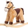 Caballito de Peluche, Caballo Mecedor Relleno Suave, Animal