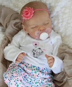 JIZHI Muñecas Reborn Realistas - Bebé de 17 pulgadas con