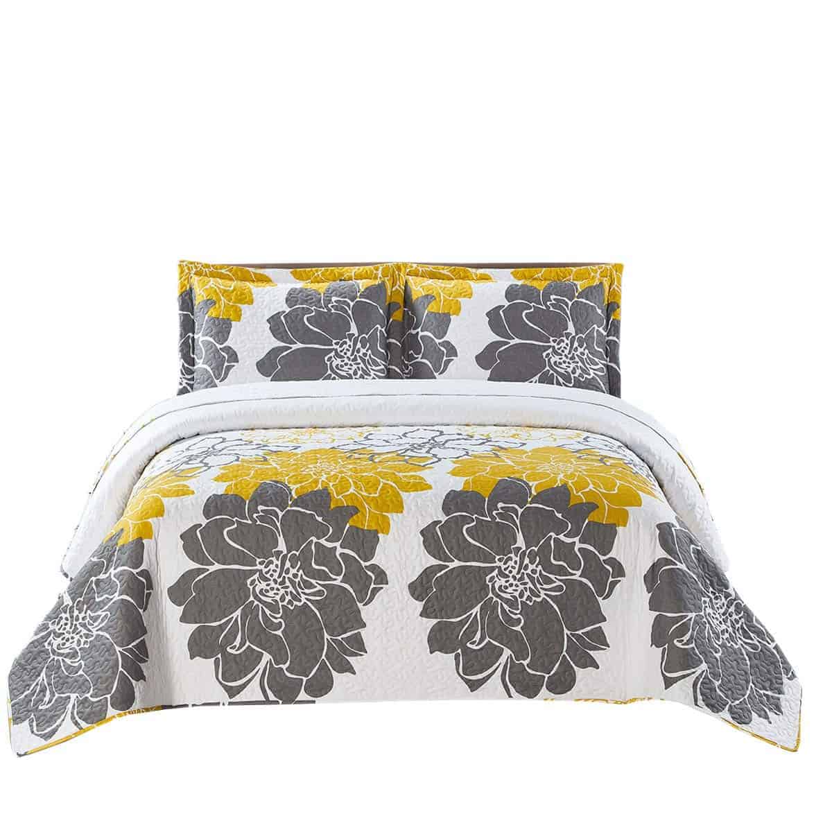 Set de Edredones Reversibles Royal Tradition Helena-Gris,