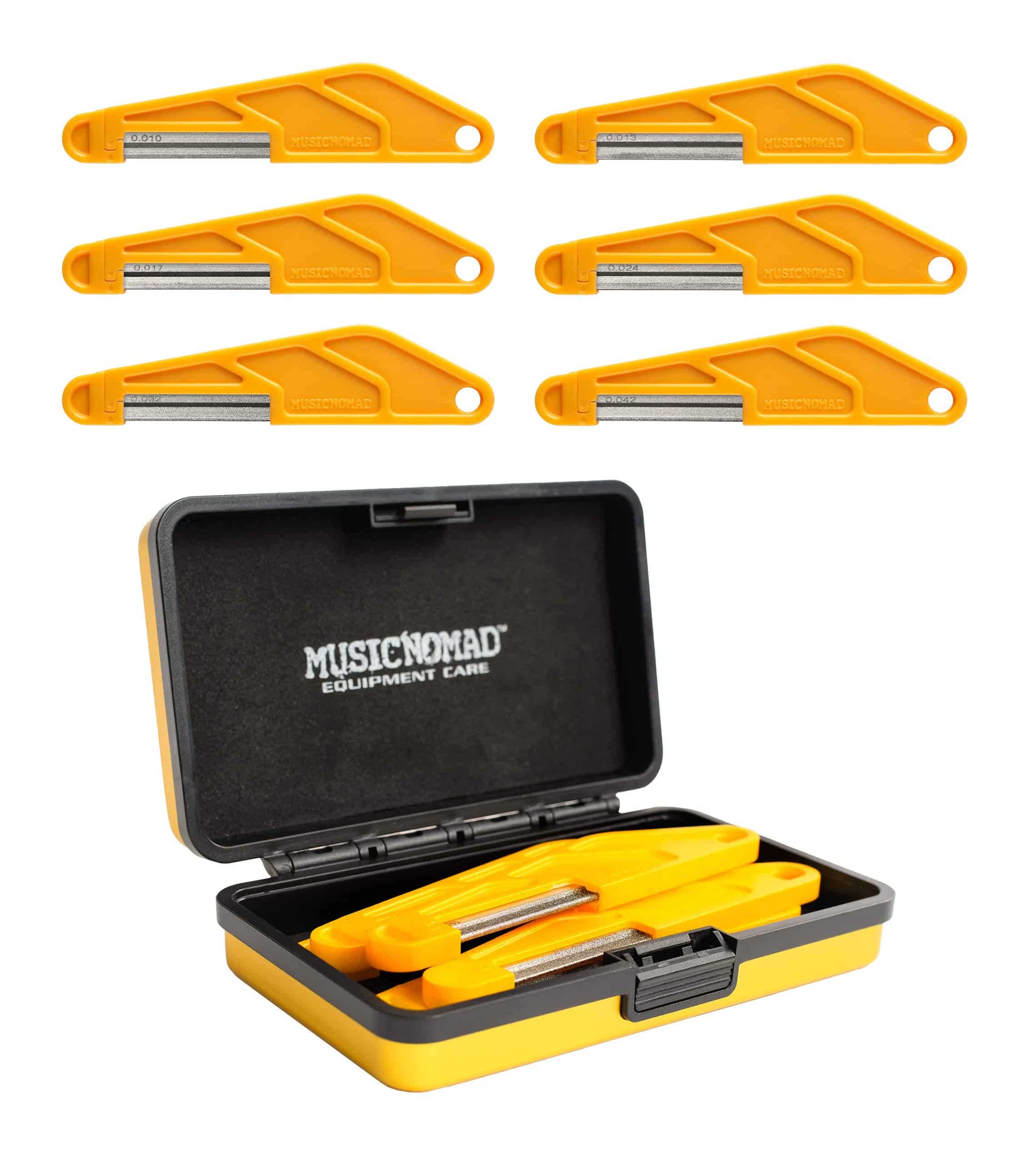 Set de 6 Limas para Ranurar la Cejuela de Guitarra