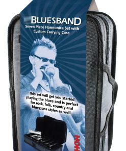 Conjunto de 7 armónicas HOHNER Bluesband, Llaves de G, A,