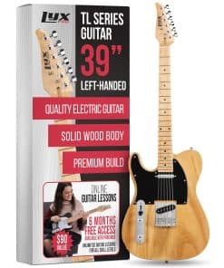 Guitarra Eléctrica LyxPro 39'' Serie TL para Zurdos, Cuerpo