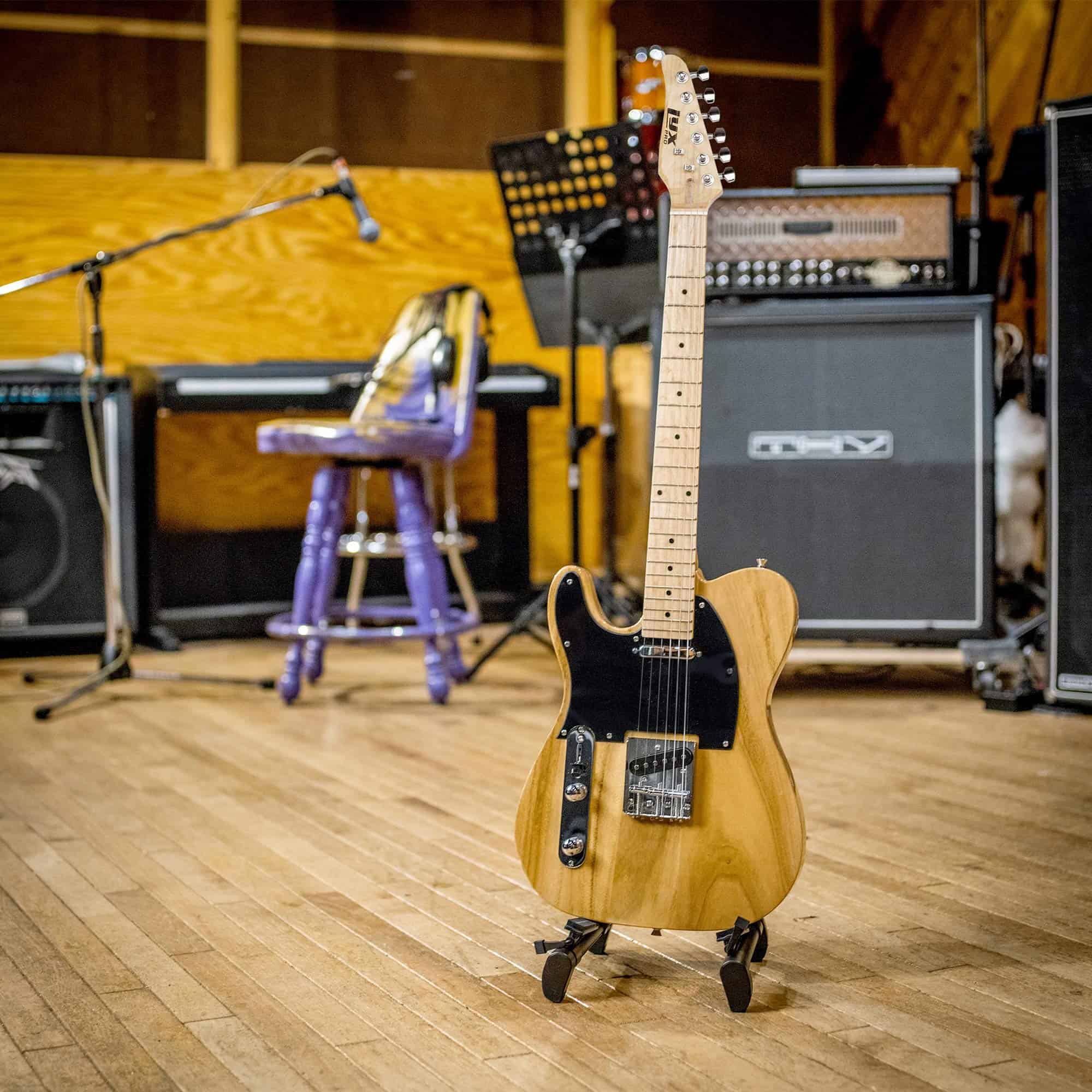 Guitarra Eléctrica LyxPro 39'' Serie TL para Zurdos, Cuerpo - Imagen 9