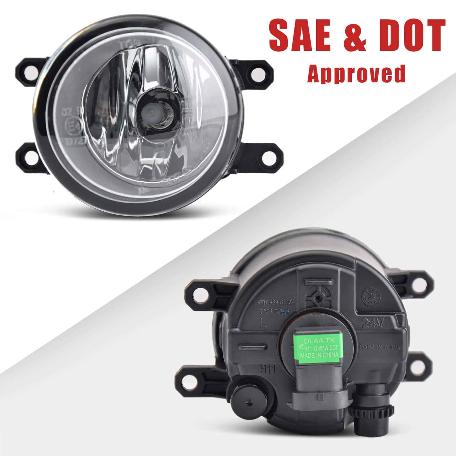 Luces antiniebla DLAA compatibles con Toyota - repuesto - Imagen 4
