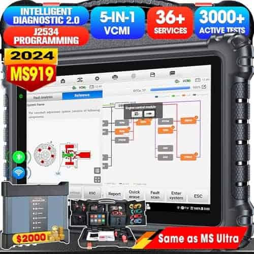 Autel MaxiSys MS919, Herramienta de diagnóstico inteligente