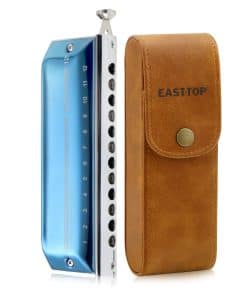 Armónica Cromática East Top, 12 Orificios 48 Tonos en Clave