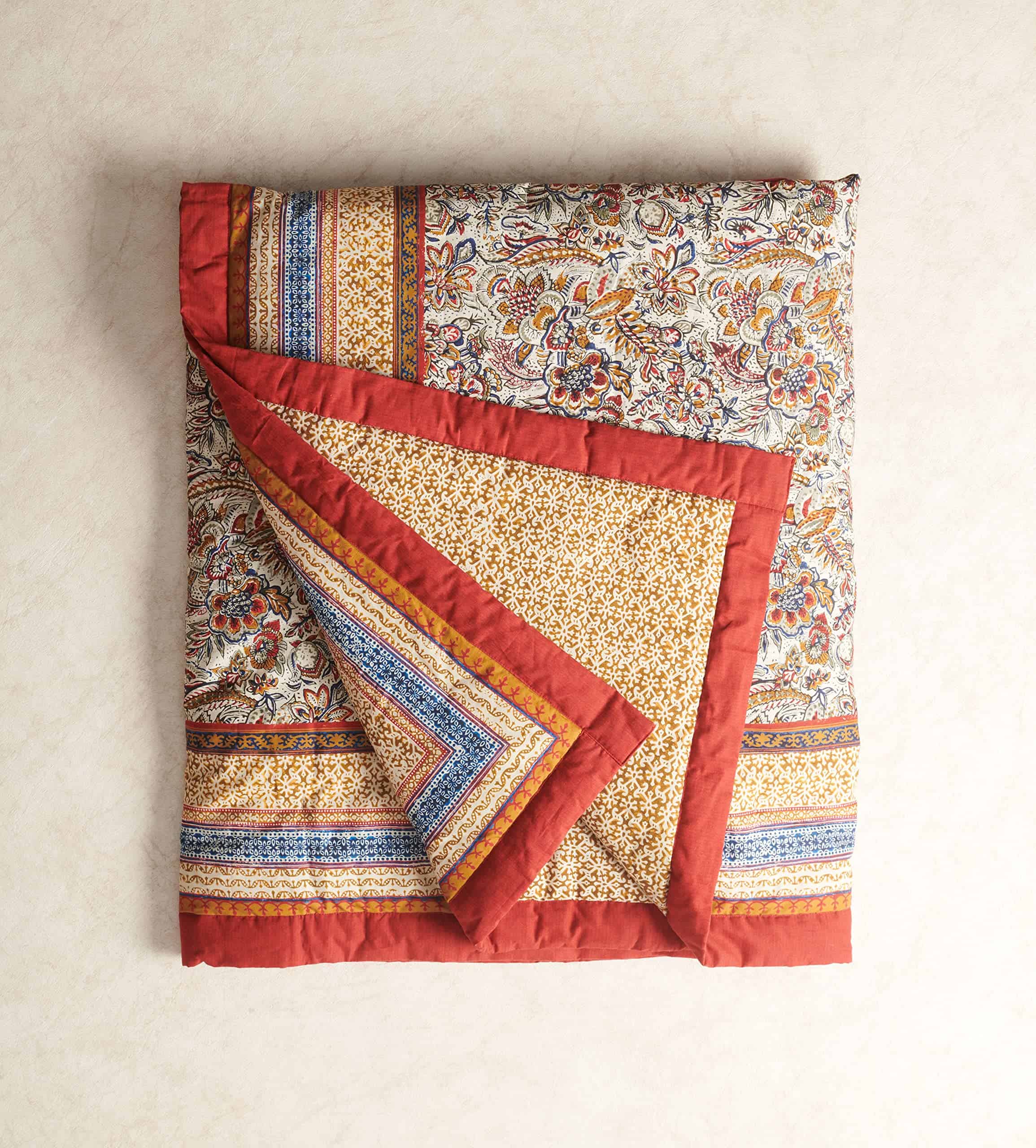 Manta de algodón Maison d' Hermine Jaipur de 50"x60" para - Imagen 8