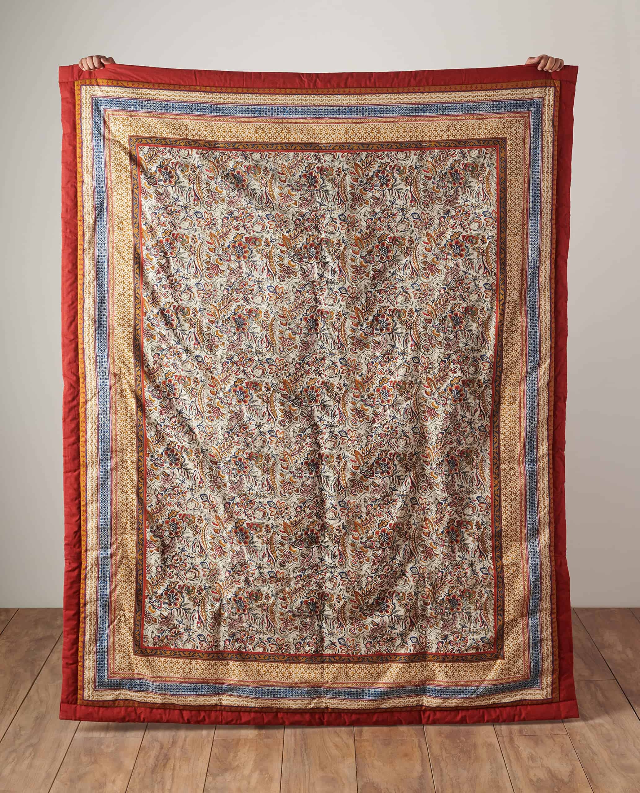 Manta de algodón Maison d' Hermine Jaipur de 50"x60" para - Imagen 3