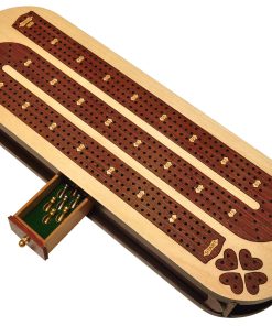 Tablero de Cribbage de Madera de PALM ROYAL HANDICRAFTS con