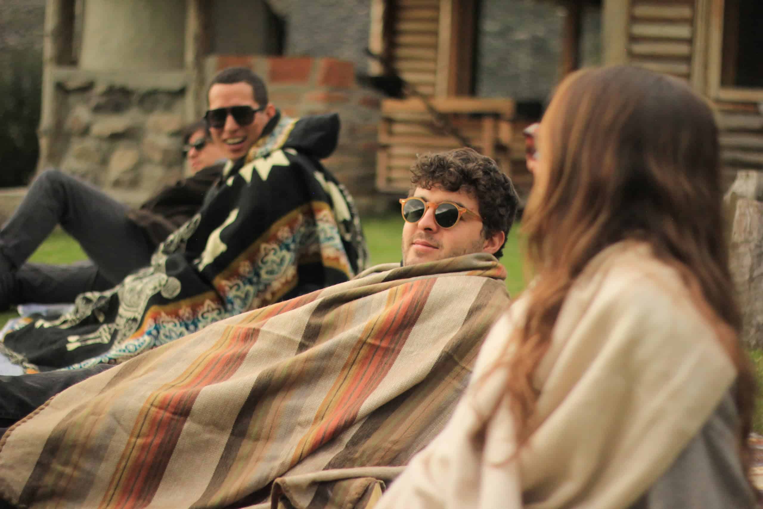 Manta de Lana de Alpaca - Manta de Cama tamaño Twin - Manta - Imagen 7