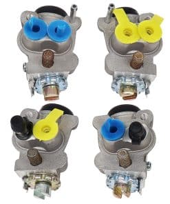 Juego de 4 Cilindros de Rueda de Freno Compatible con Honda