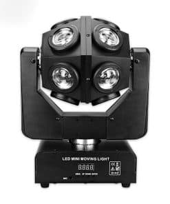 JUNMAN 12x12W RGBW 4 en 1 Fútbol Led Beam Moving Head DJ