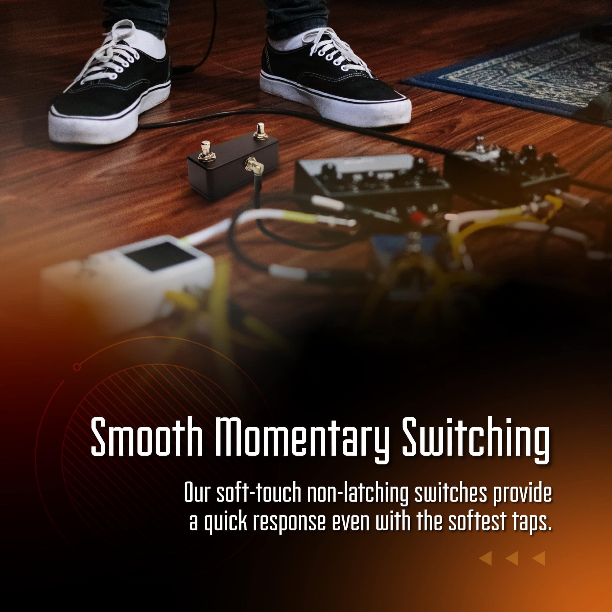 Pedal de Doble Interruptor Rock Stock - Versátil Pedal de - Imagen 4