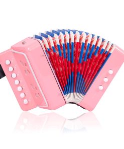 Acordeón para Niños, 10 Teclas Botón de Control