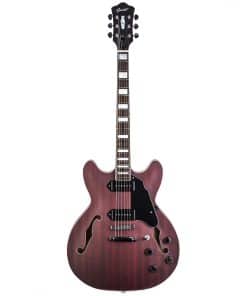 Guitarra Eléctrica Grote 335 Estilo Jazz con Tapa de Arce