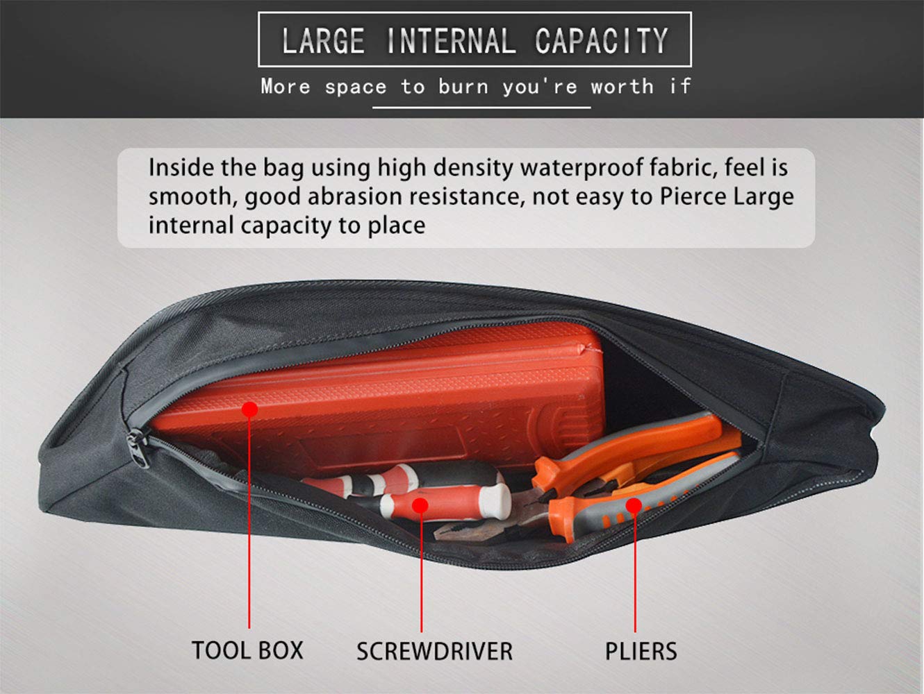 2 Bolsas de Herramientas Impermeables para Marco LANQIAN - Imagen 6