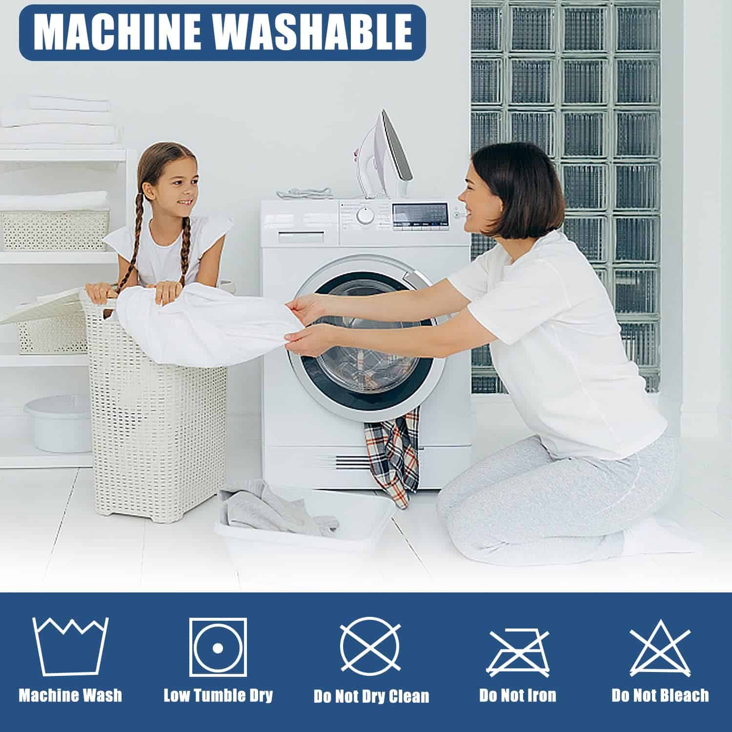 Protector de Colchón Impermeable JamRest 1 Pack Queen Size, - Imagen 7