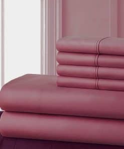 Juego de sábanas de algodón de 400 hilos para cama tamaño