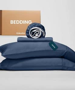 Juego de sábanas tamaño King California GOKOTTA, 100% Rayón