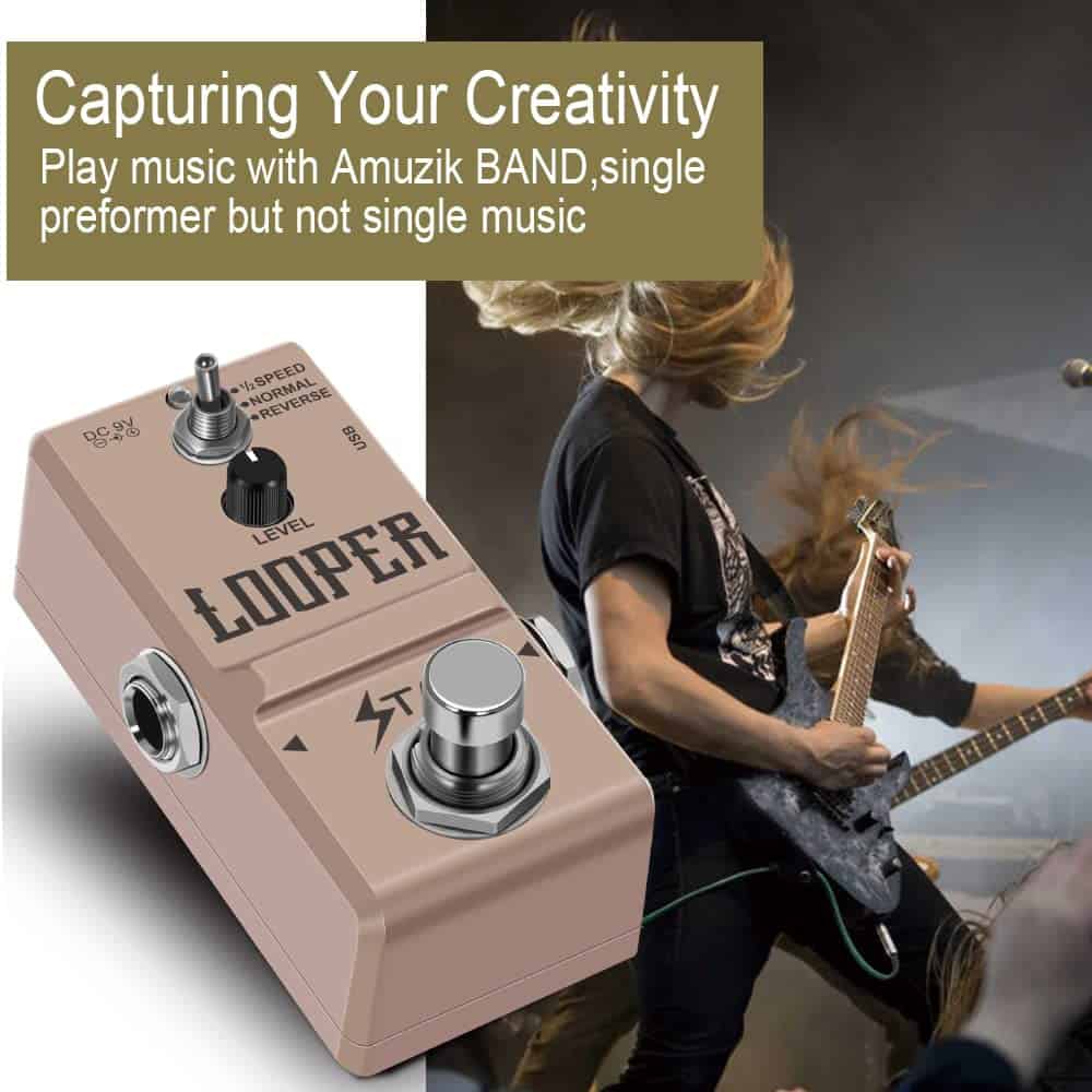 Pedal de Loop Stax Looper Pedal de Efectos para Guitarra - Imagen 8