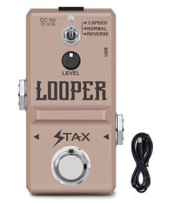 Pedal de Loop Stax Looper Pedal de Efectos para Guitarra