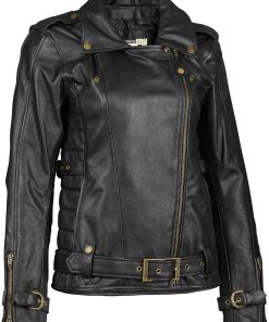 Chaqueta de moto para mujer Highway 21 Pearl (Negro,
