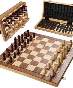 Tablero de ajedrez magnético para adultos y niños, tableros