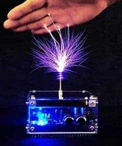 Mini Music Tesla Coil LIQIU, Rayo Artificial Sólido de