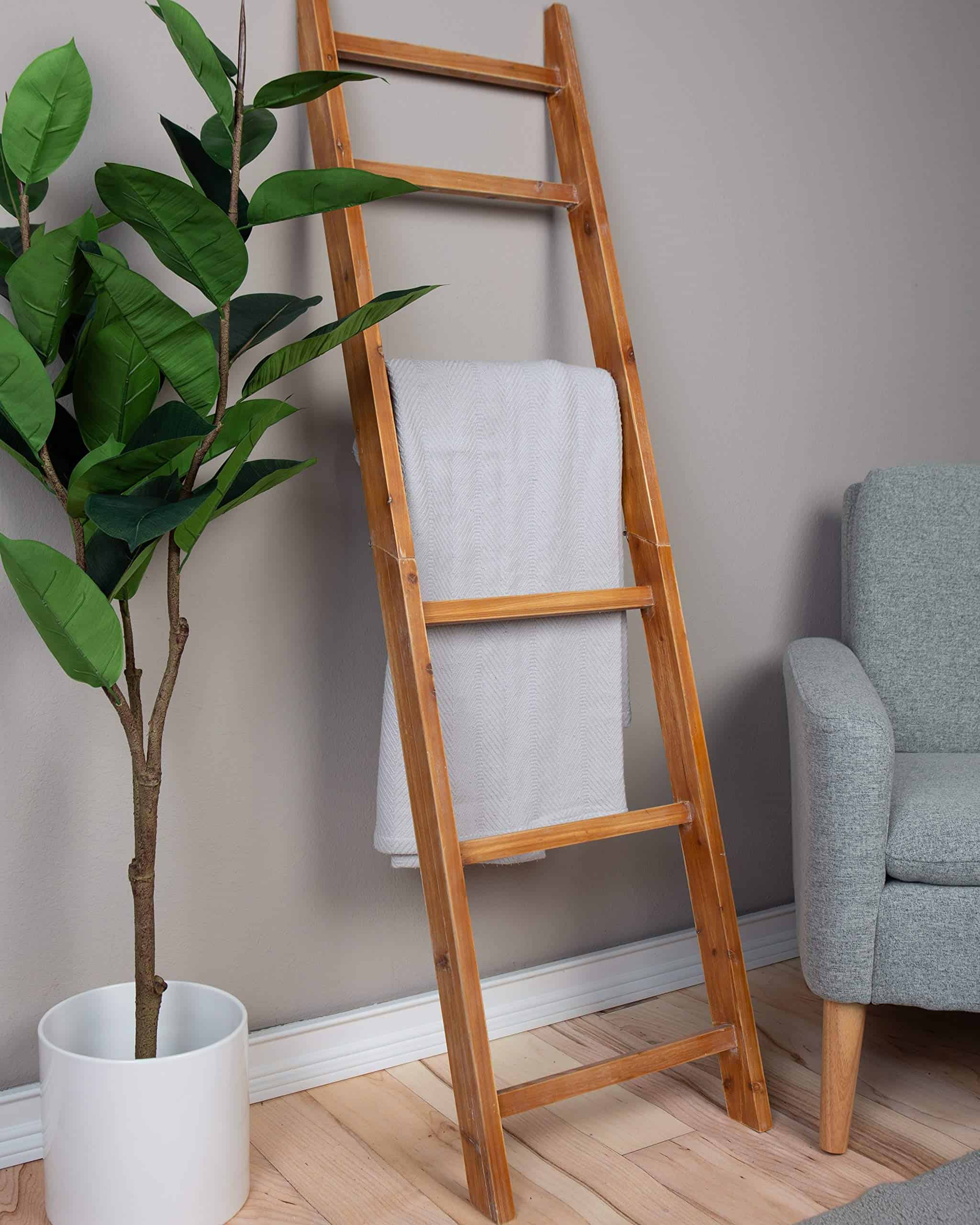 Manta de algodón para sofá, 60x50 pulgadas, tejido cálido y - Imagen 5