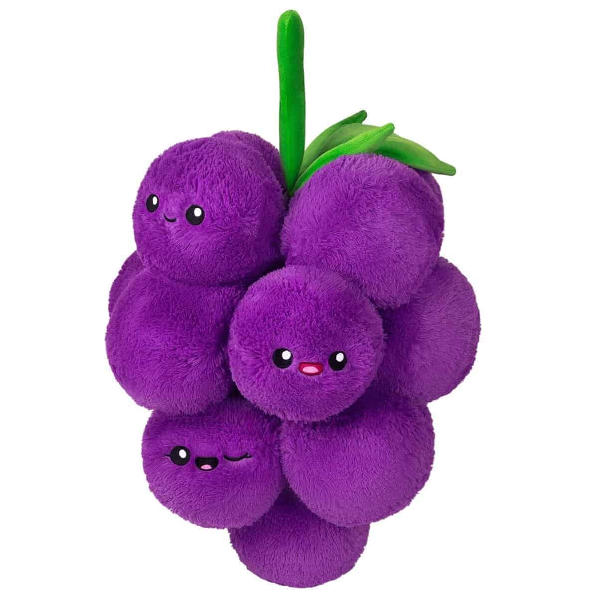 Peluche Squishable / Uvas de Comida Reconfortante 15"