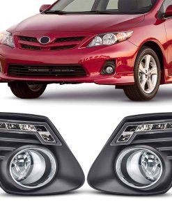 Luces antiniebla DRL Led y bombillas halógenas para Toyota