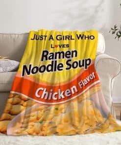 Manta de pollo Ramen Todeyya Just a Girl Who Loves Ramen