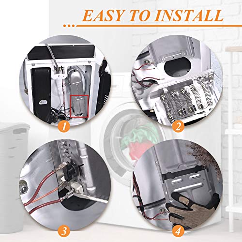 279838 Elemento Calefactor para Secadoras Whirlpool, - Imagen 9