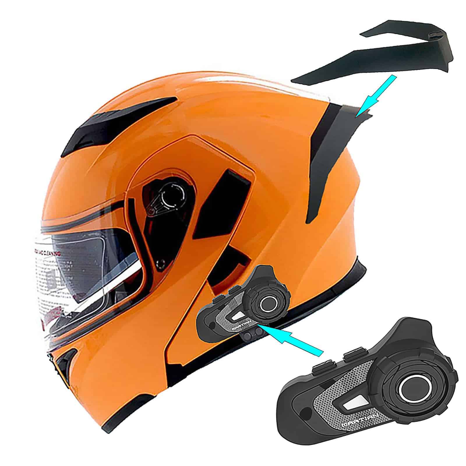 Casco Modular de Cara Completa con Doble Visor 1Storm +