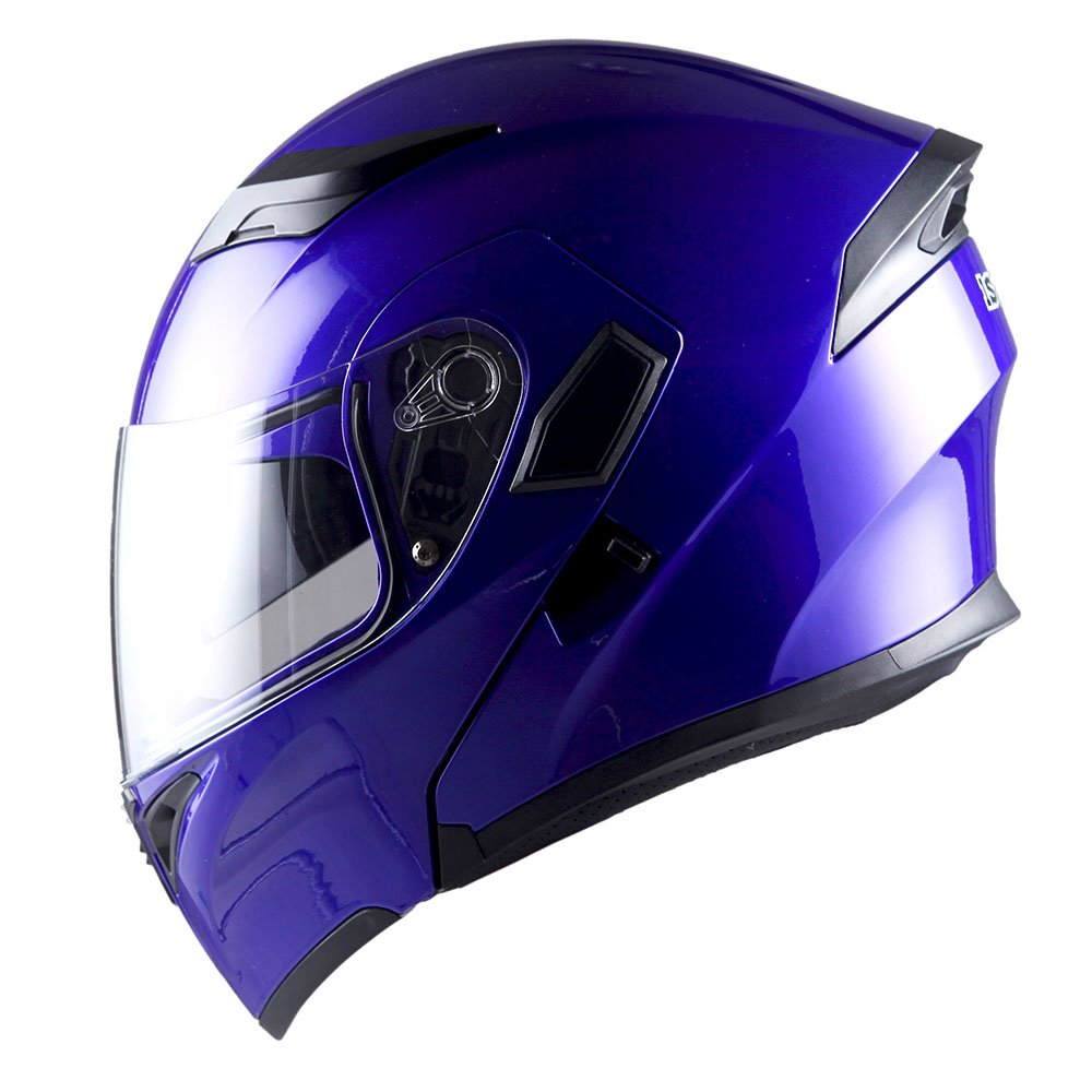 1Storm Casco Modular de Cara Completa con -Azul Brillante - Imagen 6