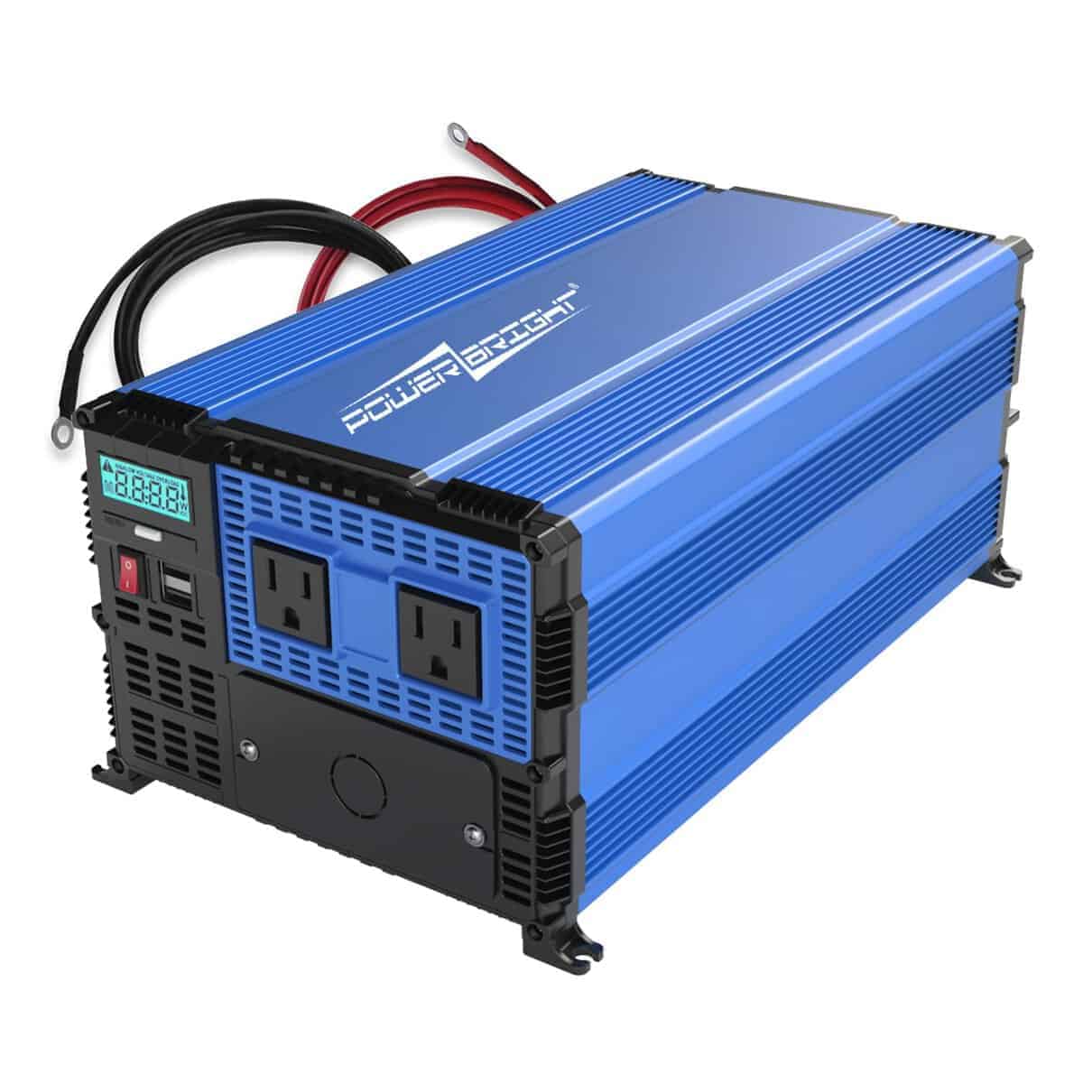 PowerBright Inversor de Energía de 3000 vatios 12V DC a