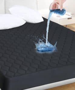 Funda de colchón acolchada impermeable Queen, Protector de