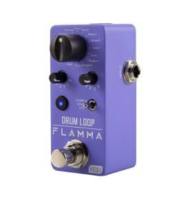 Pedal de Loop FLAMMA FC01 Máquina de Batería 2 en 1 Pedal