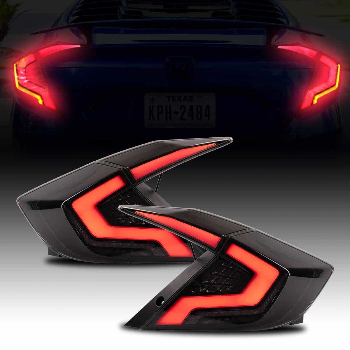 Luces traseras LED para Honda Civic Sedan 10th Gen
