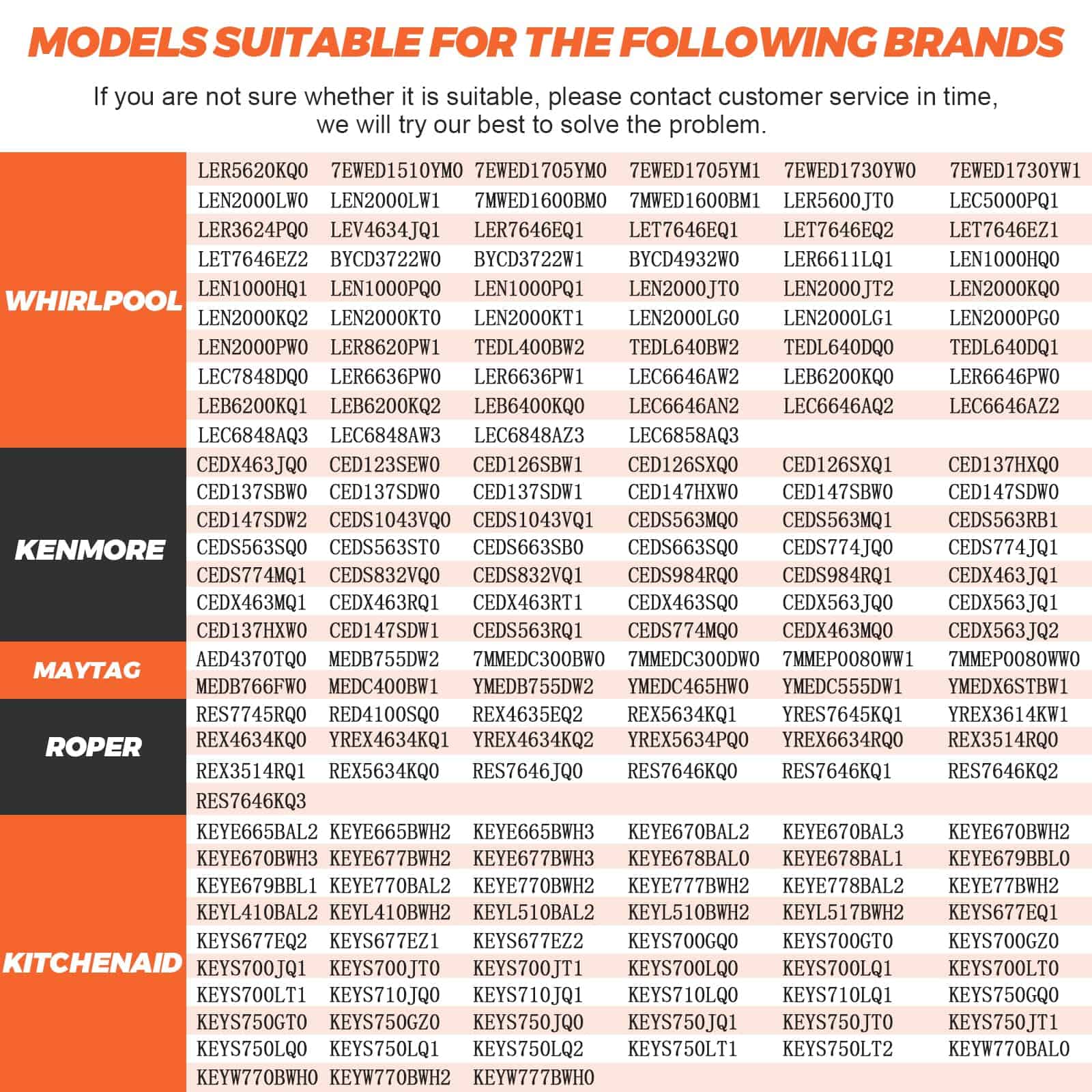 Kit de Elemento Calefactor 279838 Actualizado de Repuesto - Imagen 7