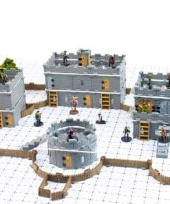 Dirt Cheap Dungeons Sistema Modular de Castillo - Set de