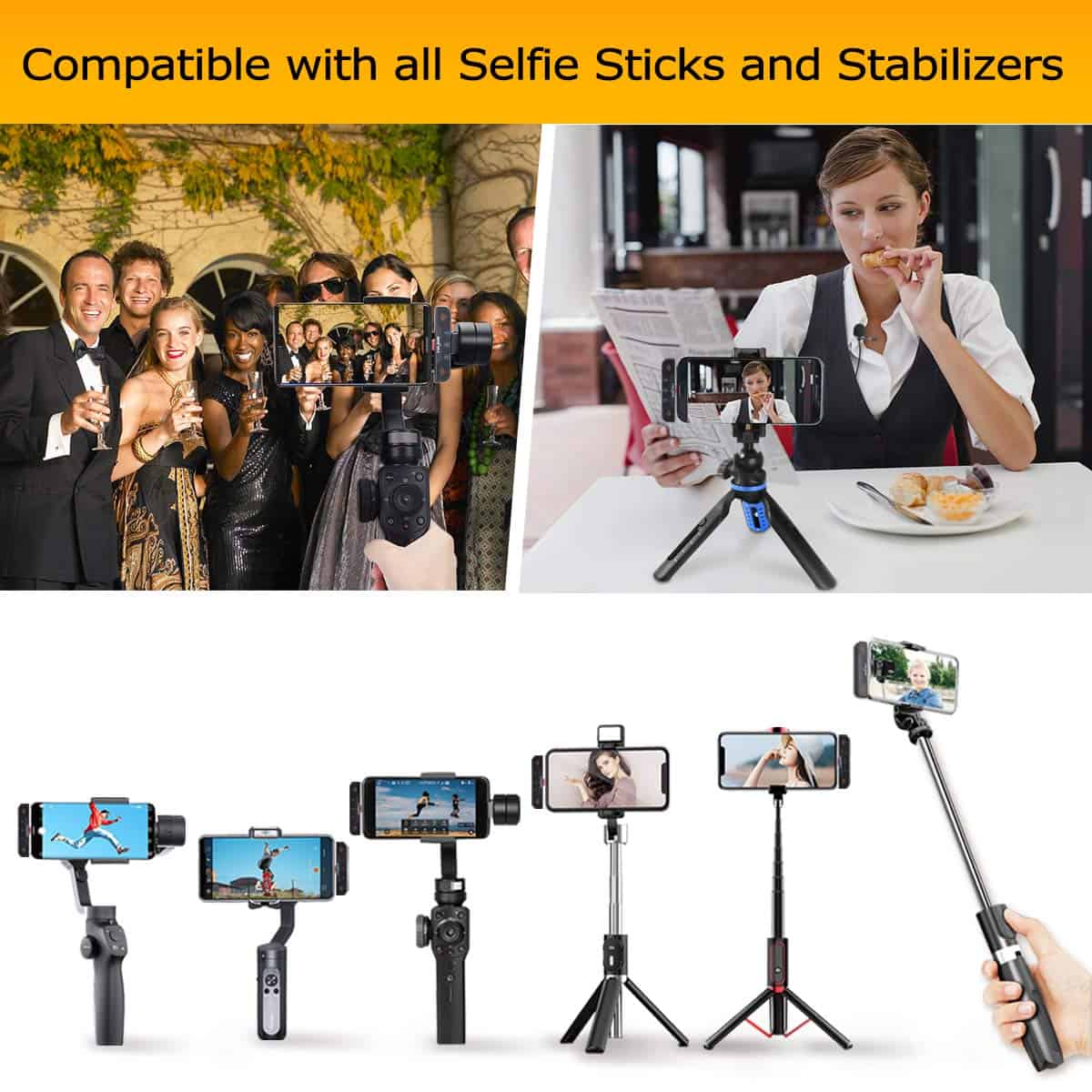 Sistema de micrófonos inalámbricos FULAIM VL1 para - Imagen 7