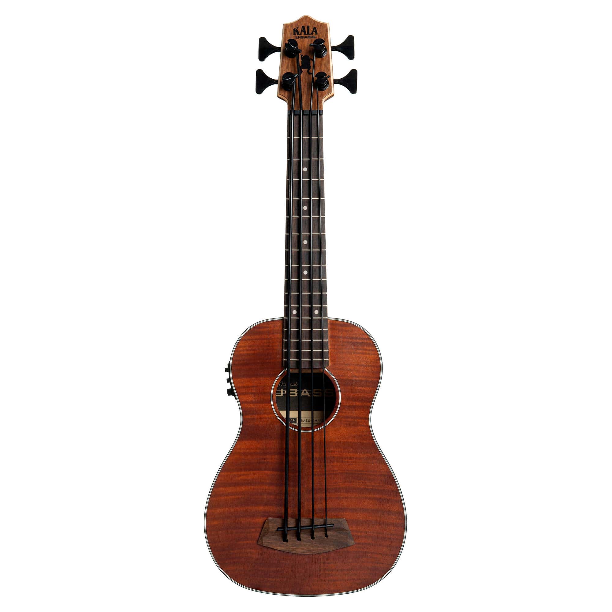 Kala, Ukulele de 4 Cuerdas, Natural, Ubass EM-FS :