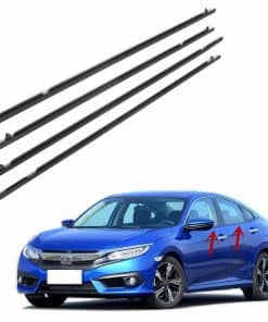 Autowell Sello de Ventana para Puerta de Honda Civic Sedan