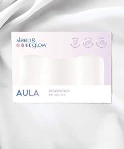 Funda de Almohada de Seda Natural Sleep & -Blanco Marfil