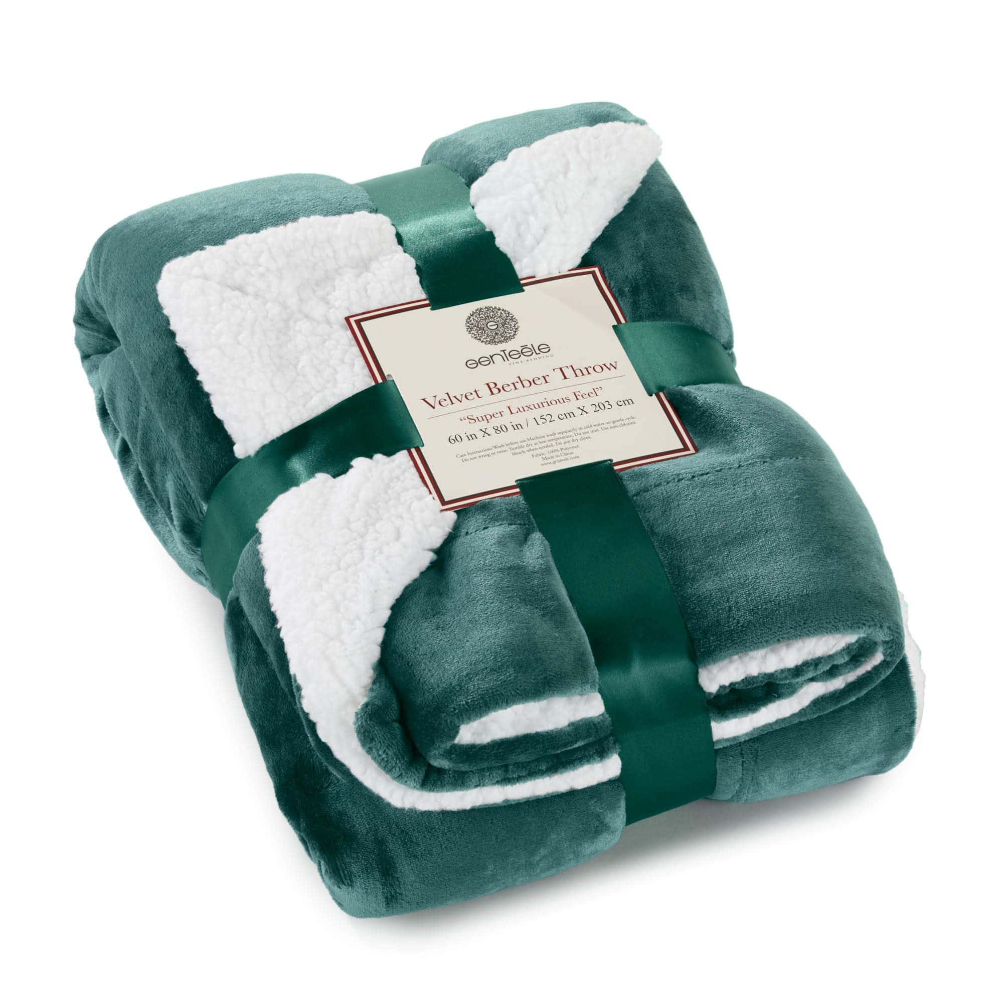 Manta de felpa Sherpa ultra suave reversible ultra lujosa,