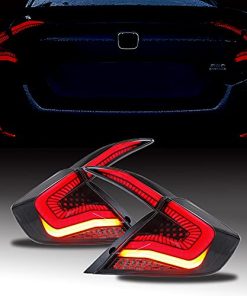 Luces traseras LED negras de Ingenuity Time para Honda
