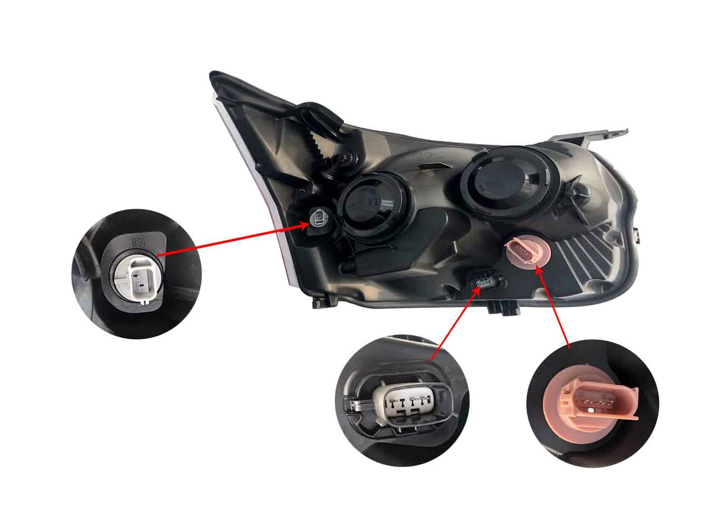 Moldura cromada del faro delantero lado izquierdo Conjunto - Imagen 5